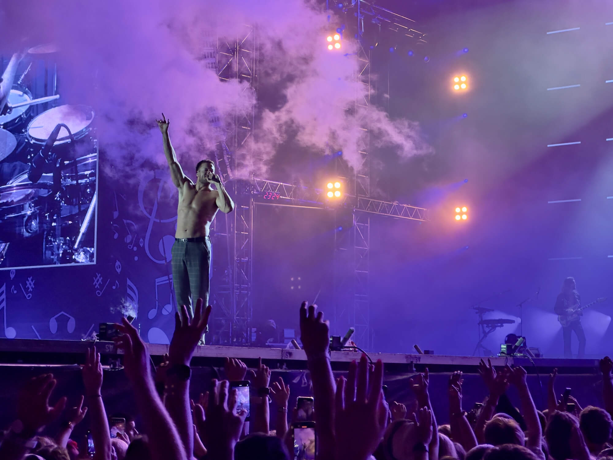 Dan Reynolds - Imagine Dragons na Lovestream festivale