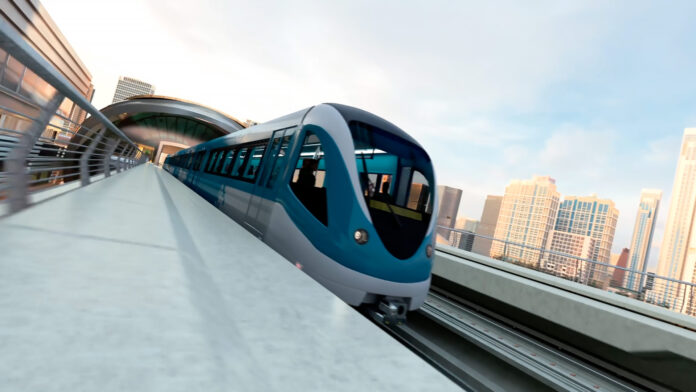 Nová linka metra v Dubaji